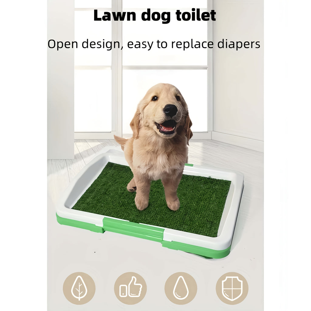 Artificial Grass Indoor Dog Potty Tray