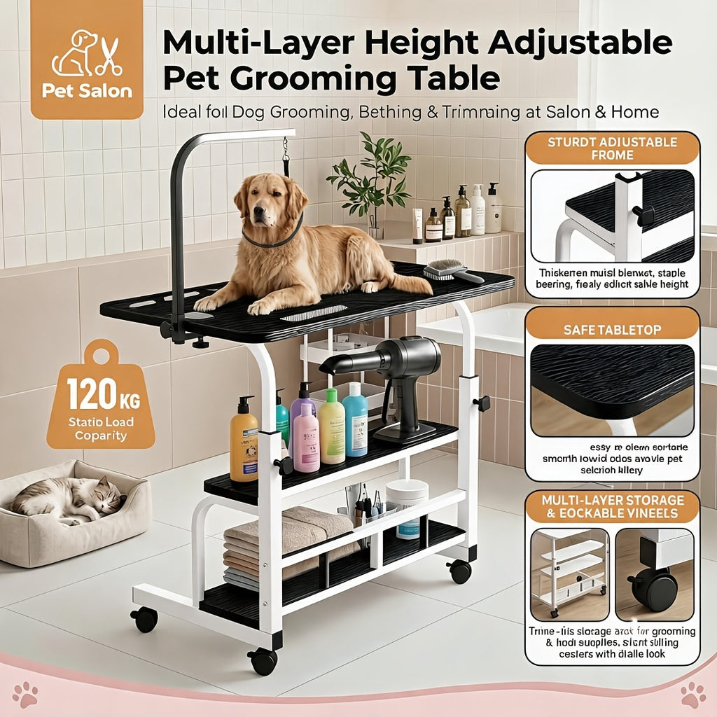 Pet Grooming Station and Tool Organizer