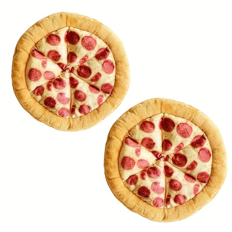 Squeaky Pepperoni Pizza Dog Toy