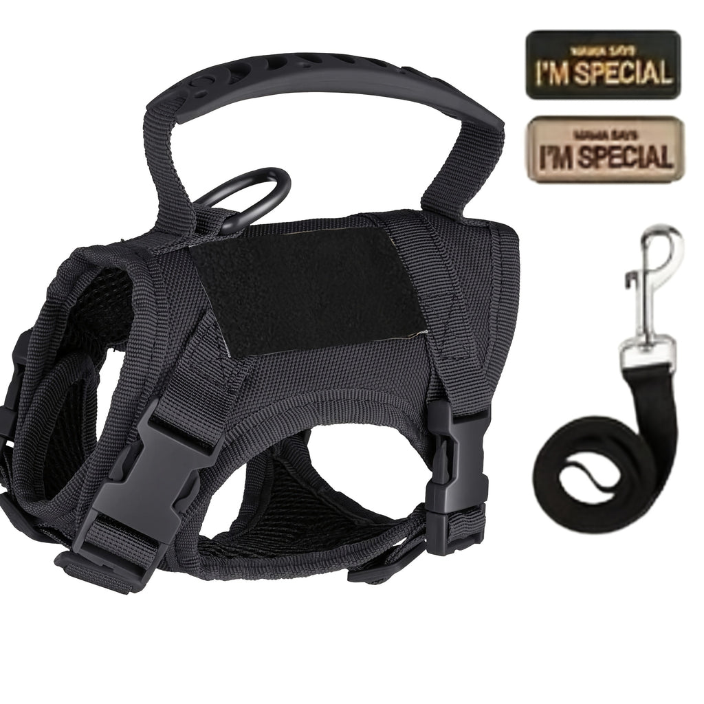 Tactical Padded Cat Harness Vest