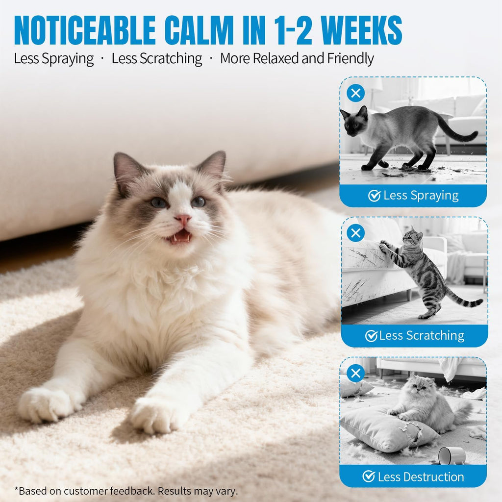 Pet Calming Diffuser Set with 2 Refills