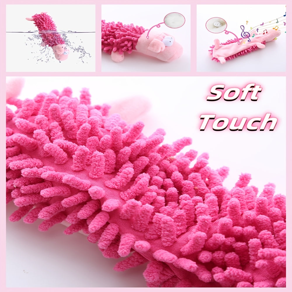 6-Piece Plush Squeaky Dog Toy Set