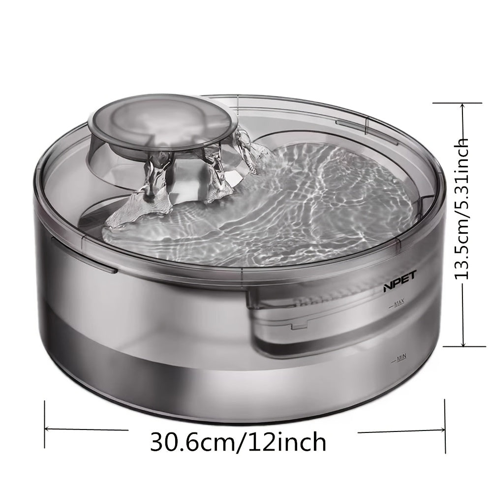 170 oz Automatic Dog Water Fountain - 1.3Gal/5L with 4 filters