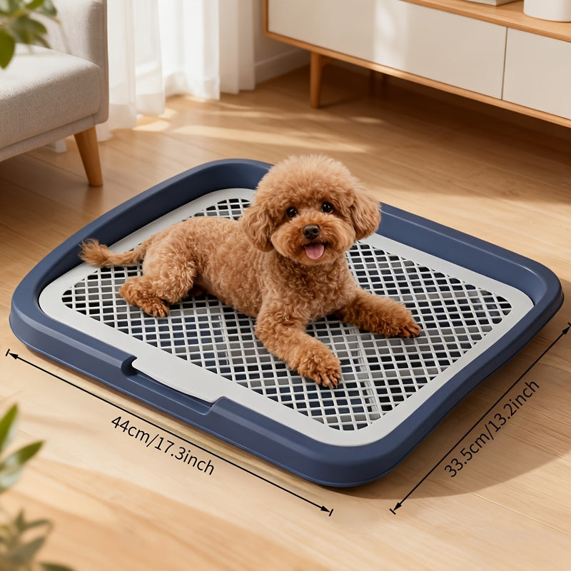 Indoor Dog Potty Tray with Removable Grate