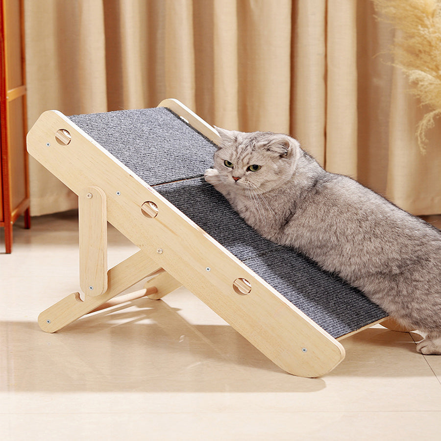 Foldable Adjustable Pet Ramp and Steps