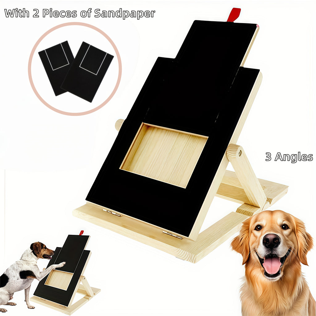 3-Angle Foldable Dog Nail Scratch Board - Non-Backet