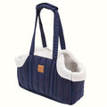 Winter Pet Carrier Handbag - Green