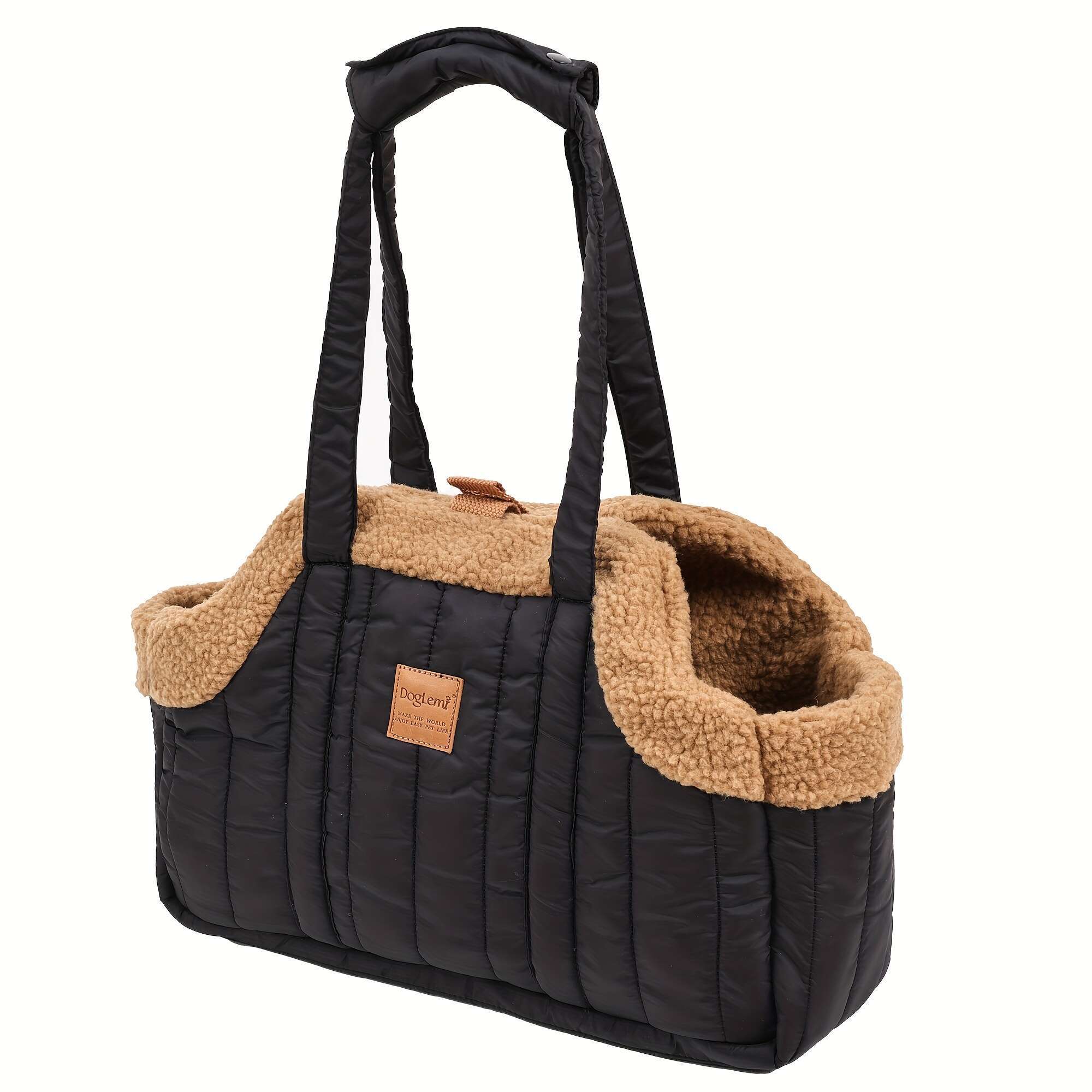 Winter Pet Carrier Handbag
