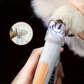 LED Pet Nail Clipper - Orange Grey