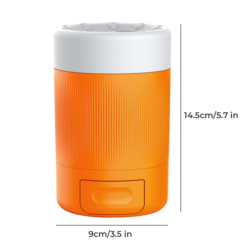 Portable Pet Paw Washer Cup - Classic Gray