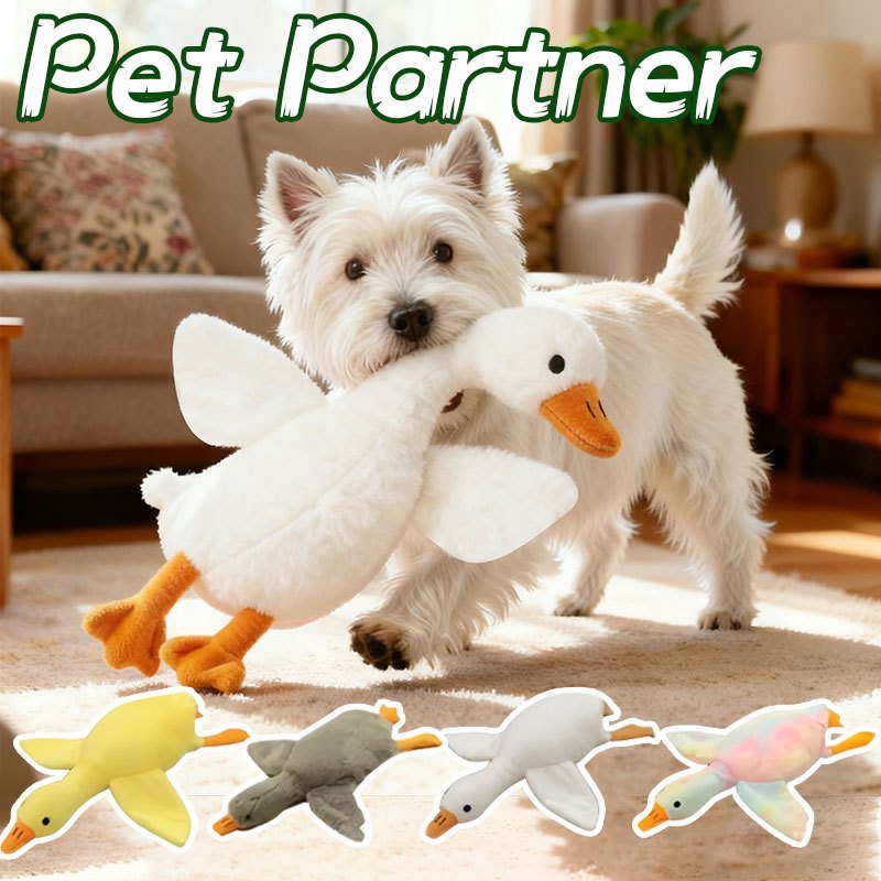 Washable Tie-Dye Plush Pet Toy - 【white】