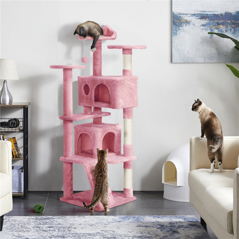 54-70 in Cat Tree Tower with Double Condos