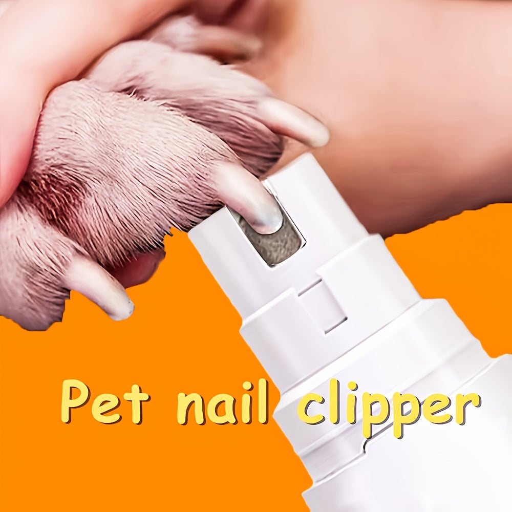2-Speed Lightweight Dog Nail Grinder - White