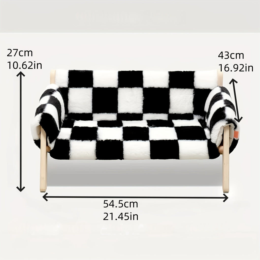Elevated Wooden Cat Sofa Bed