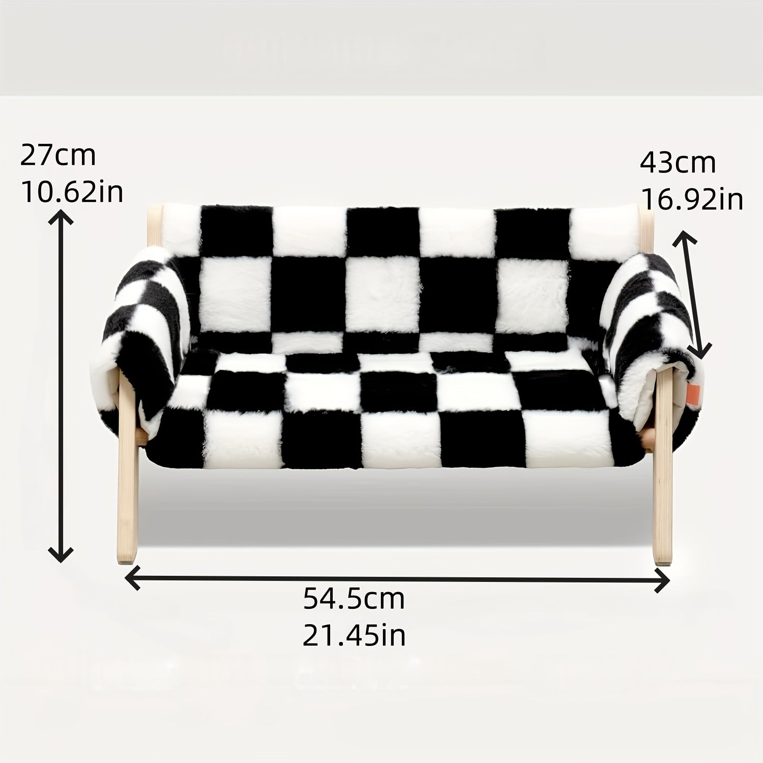 Elevated Wooden Cat Sofa Bed