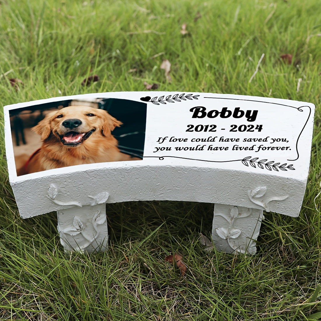 Personalized Pet Memorial Garden Stone