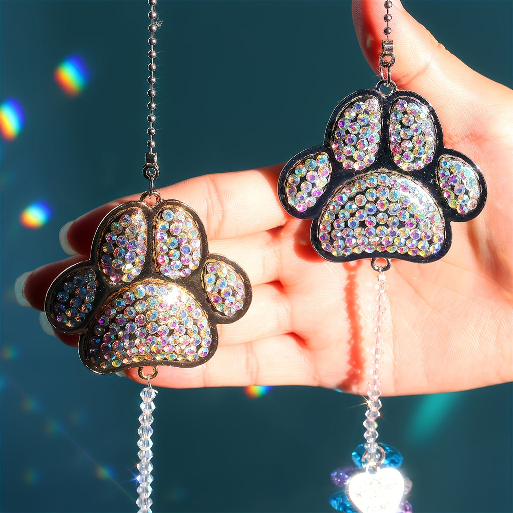 Pet Memorial Crystal Rainbow Suncatcher
