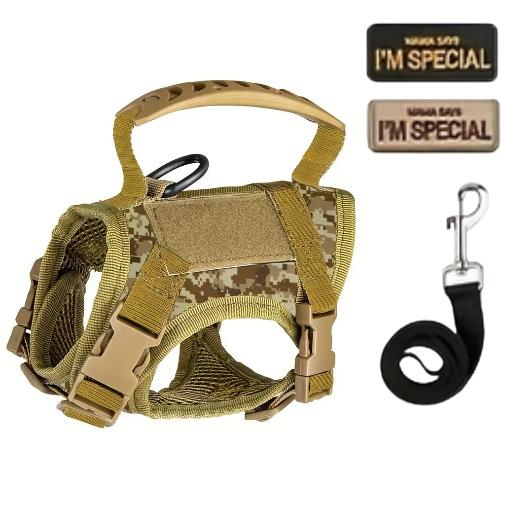 Tactical Padded Cat Harness Vest