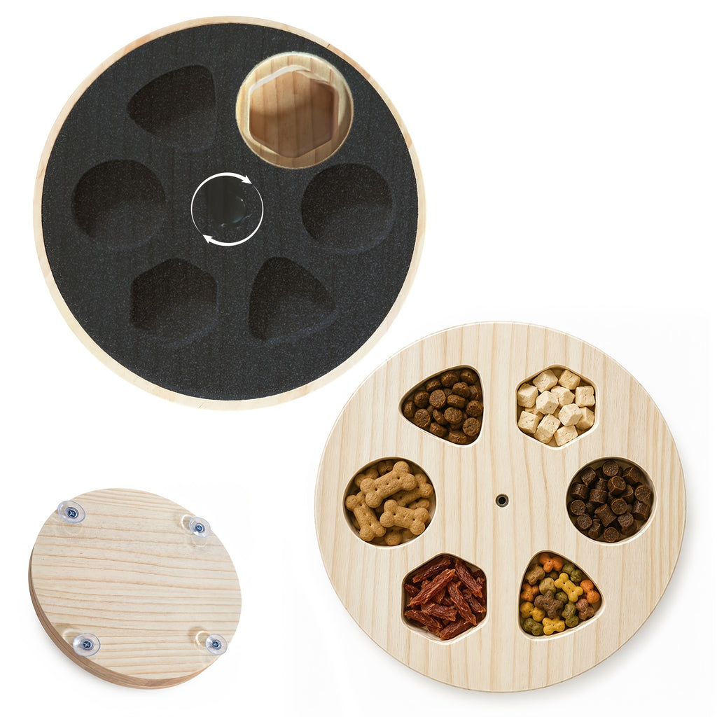 Adjustable Dog Nail Scratch Board with Treat Box - 1pc