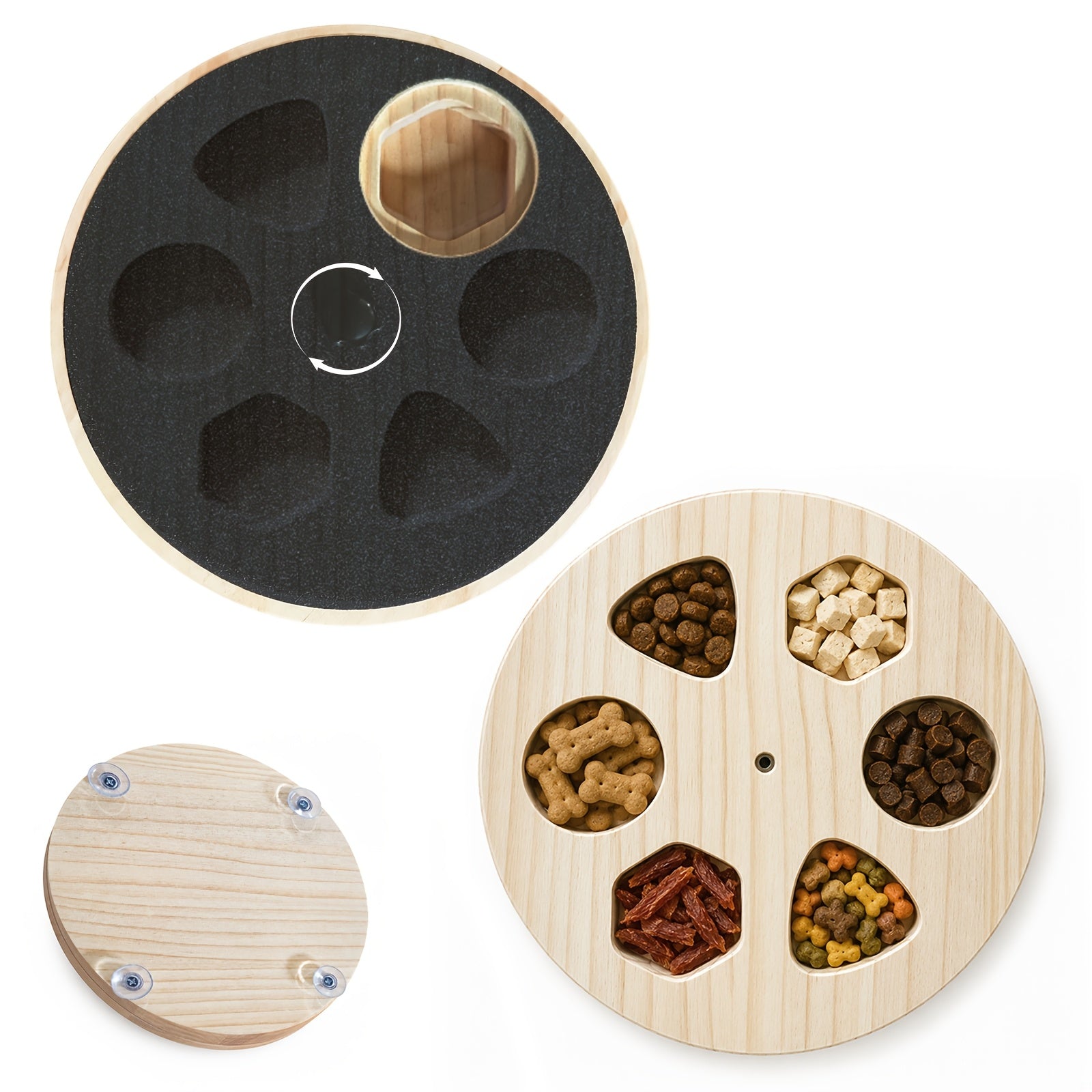 Adjustable Dog Nail Scratch Board with Treat Box - 1pc