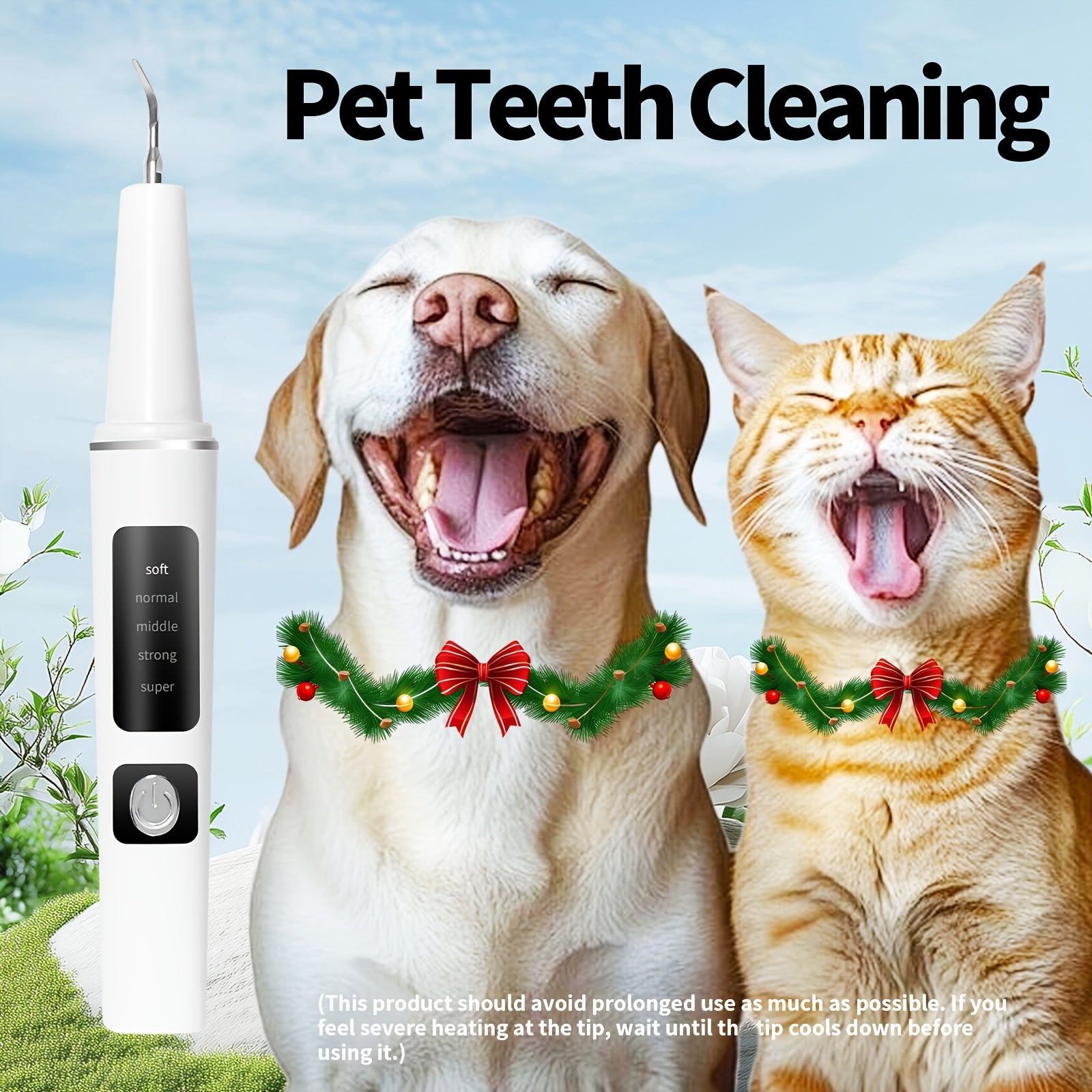 USB Rechargeable Pet Dental Cleaning Kit - 1