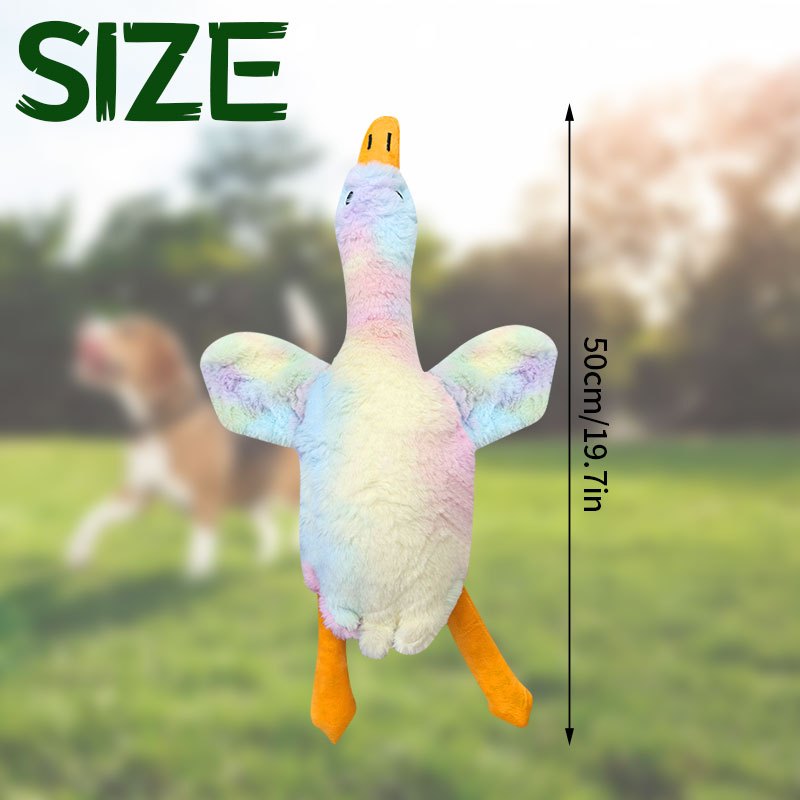 Washable Tie-Dye Plush Pet Toy - Gray