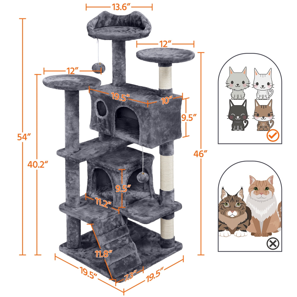 54-70 in Cat Tree Tower with Double Condos