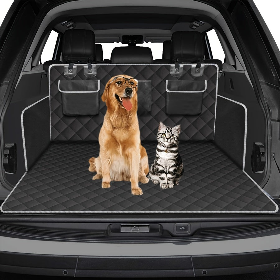 Non-Slip Dog Cargo Liner with Bumper Protector