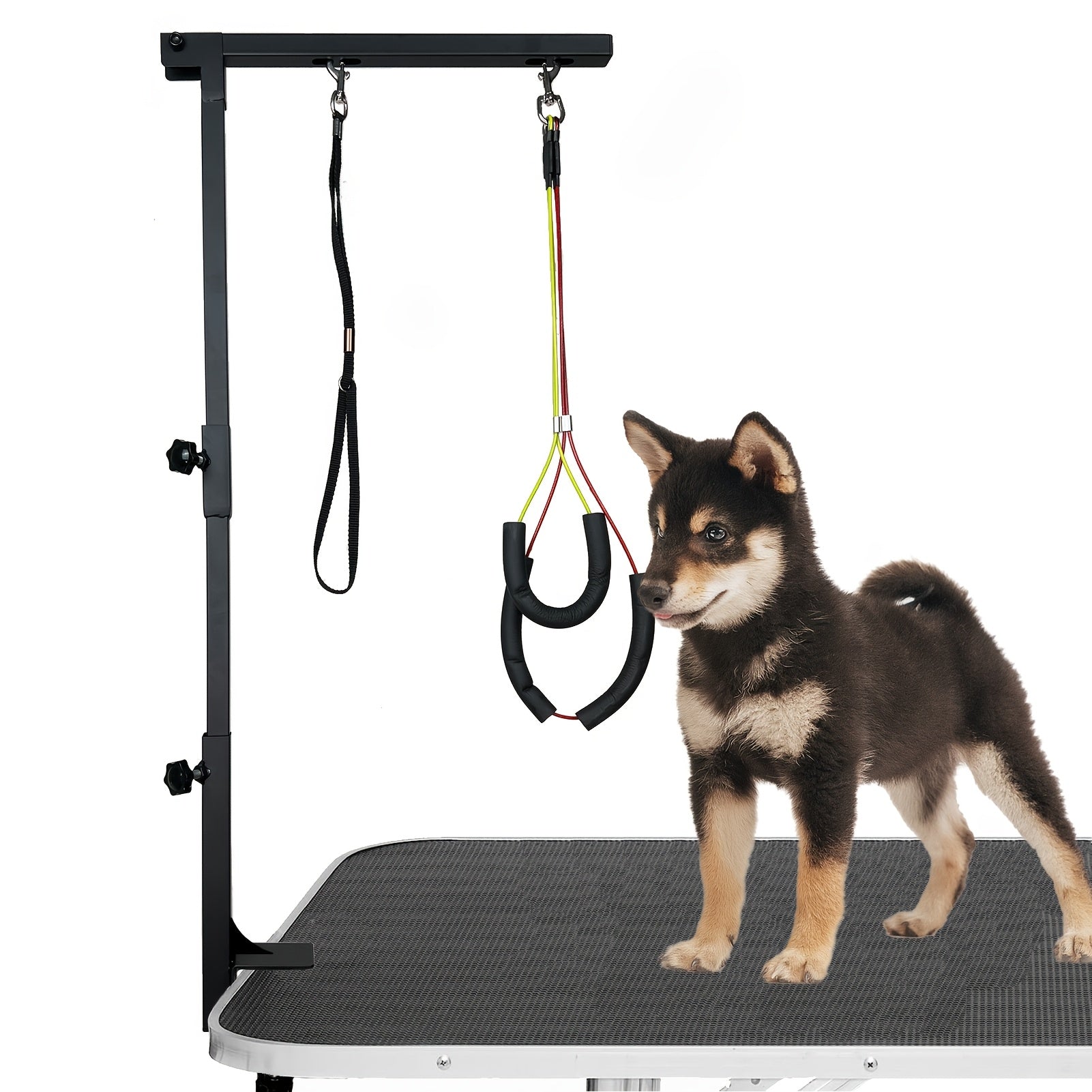 36 in Adjustable Dog Grooming Arm with Clamp - Black
