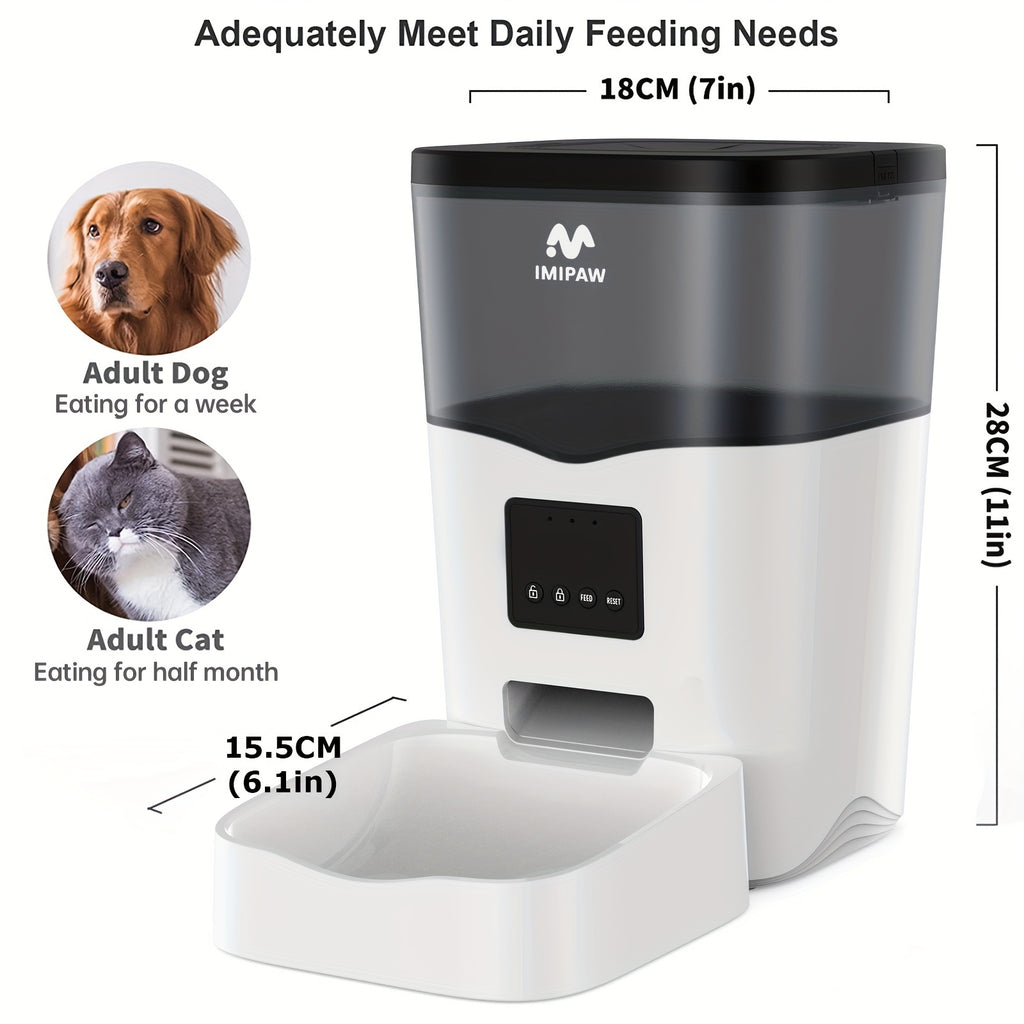 101 oz Smart Wi-Fi Automatic Pet Feeder - Wifi feeder