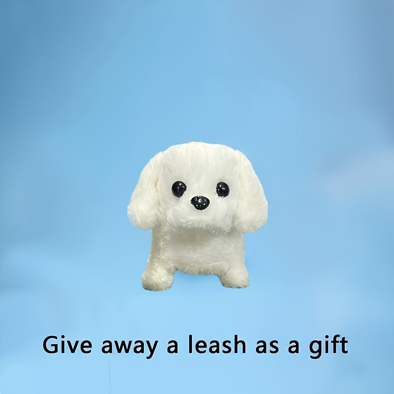 Interactive Plush Robot Dog Toy