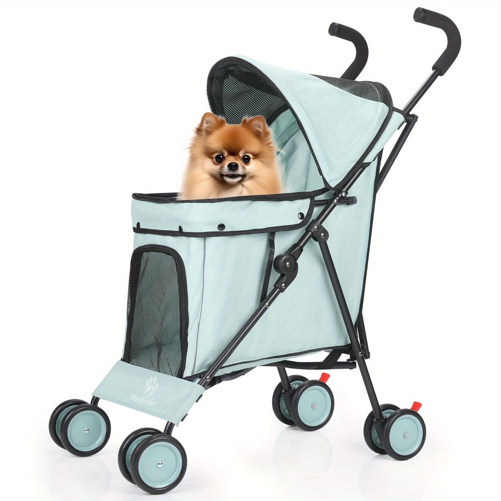 Foldable Umbrella Pet Stroller up to 33 lb