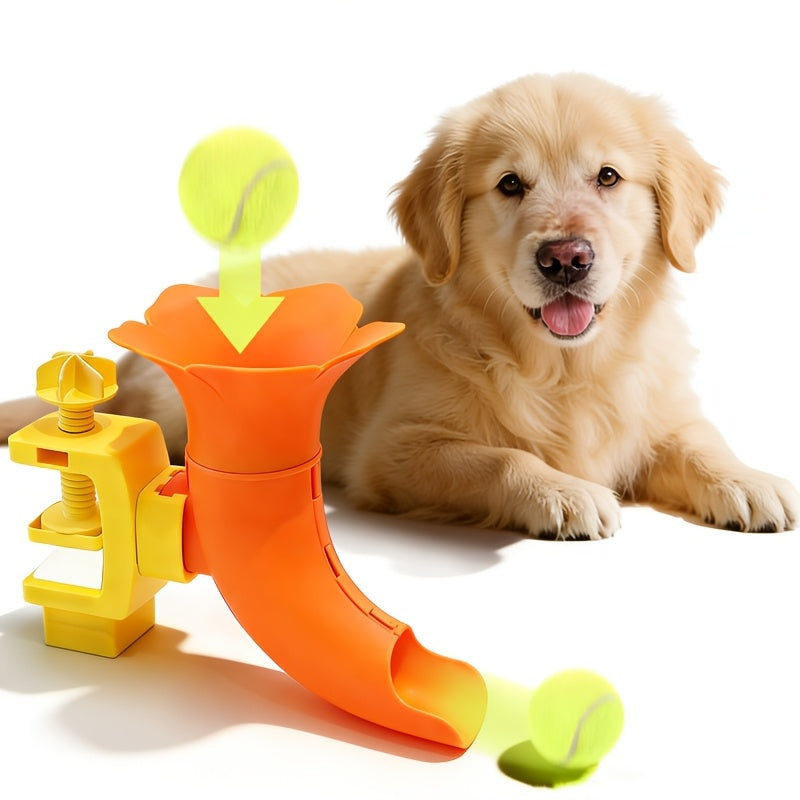 Interactive Dog Puzzle Ball Launcher