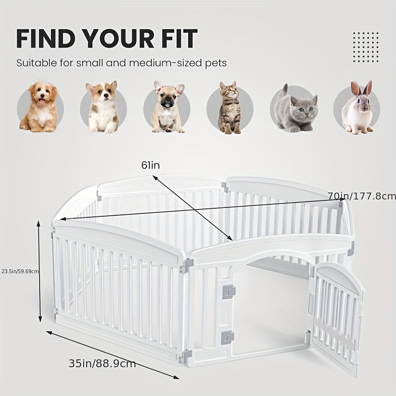 4/6-Sided Portable Dog Playpen