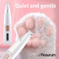 USB Rechargeable Pet Grooming Clippers - 【white】