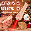 7-in-1 USB Rechargeable Cat Teaser Toy - pink