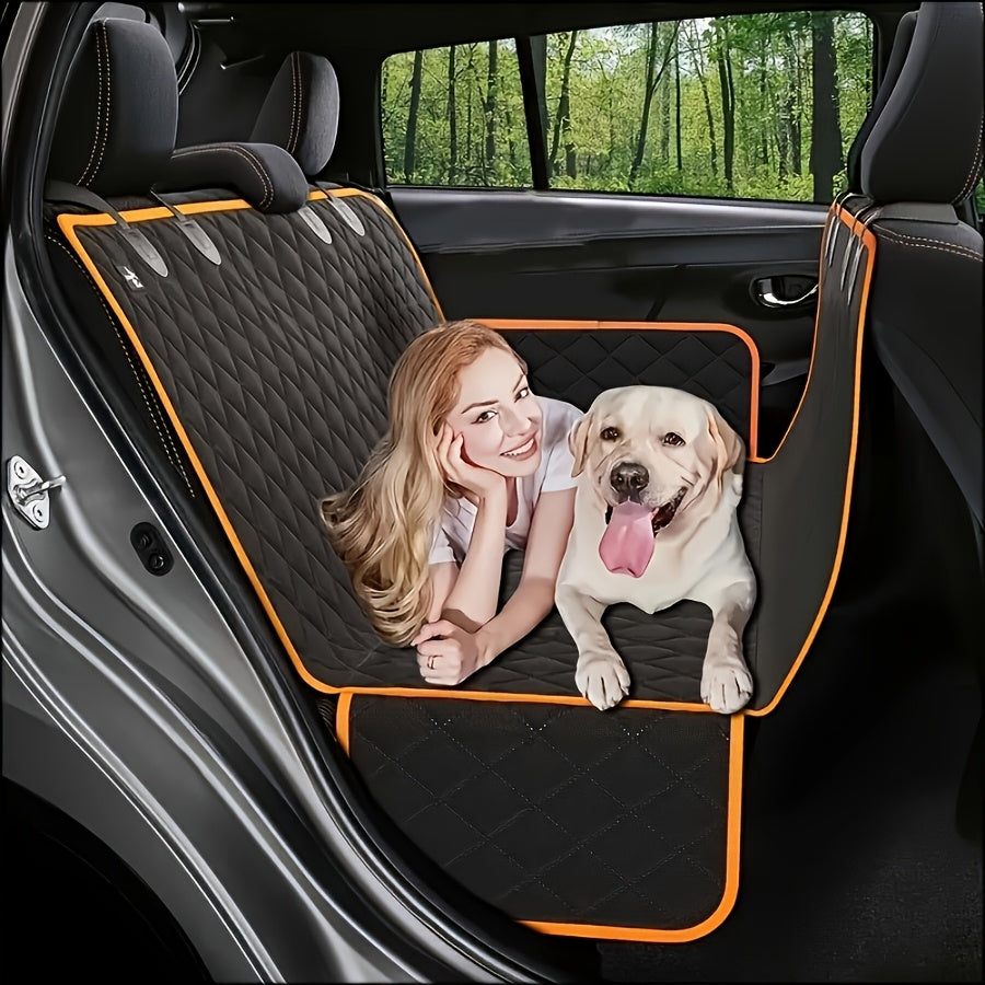 Waterproof Rear-Seat Dog Car Cover