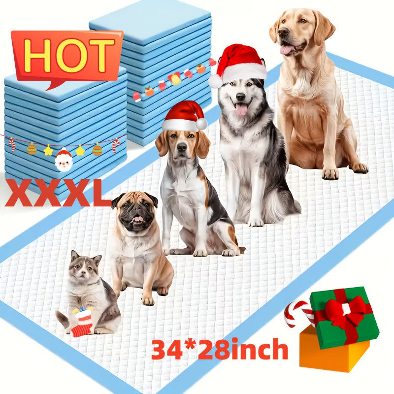 34 x 28 in Disposable Dog Training Pads - Buy 80 and get 20 free(Upgrade version)
