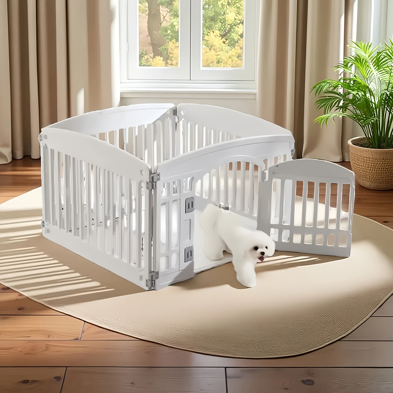 4/6-Sided Portable Dog Playpen