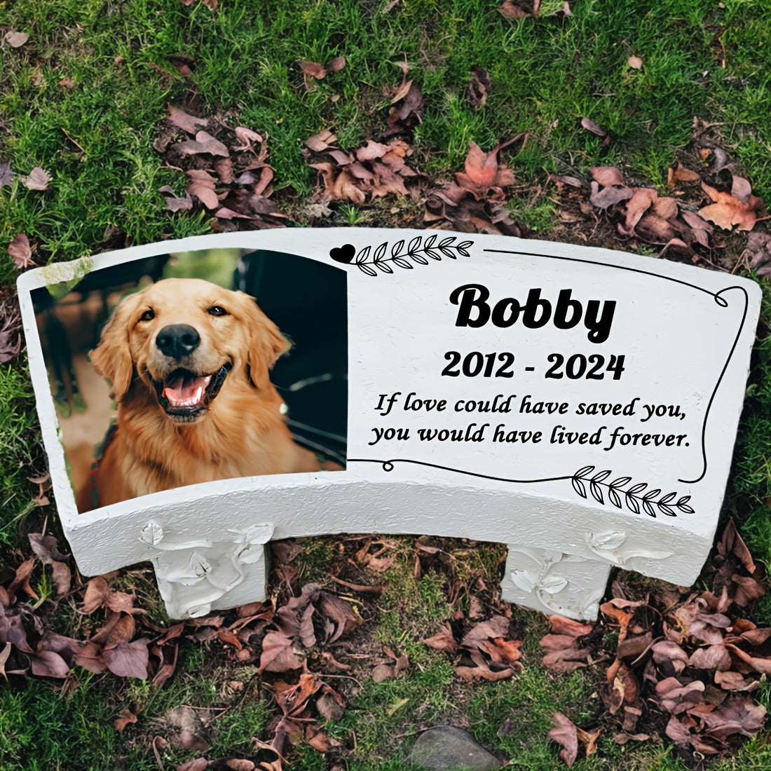 Personalized Pet Memorial Garden Stone
