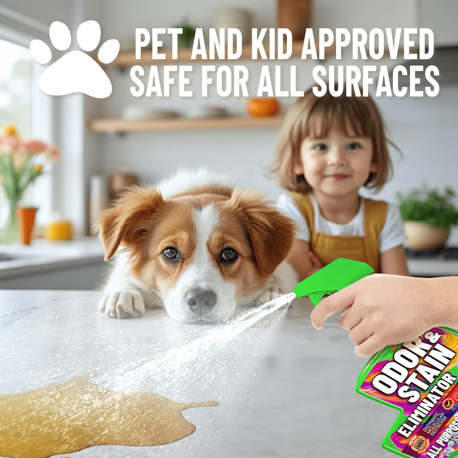 3-Pack Enzyme Pet Stain & Odor Eliminator