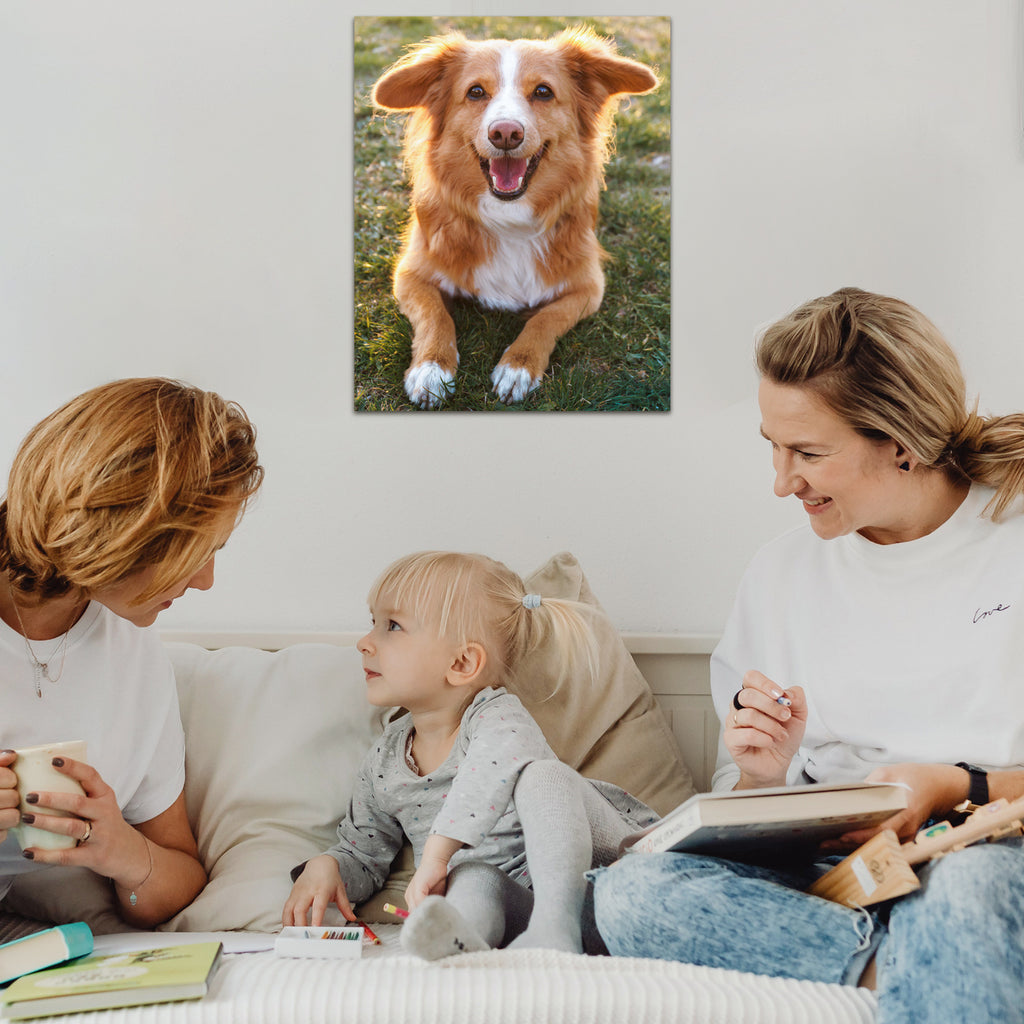 Personalized Photo Canvas Print - 14×11in/36×28cmFramed