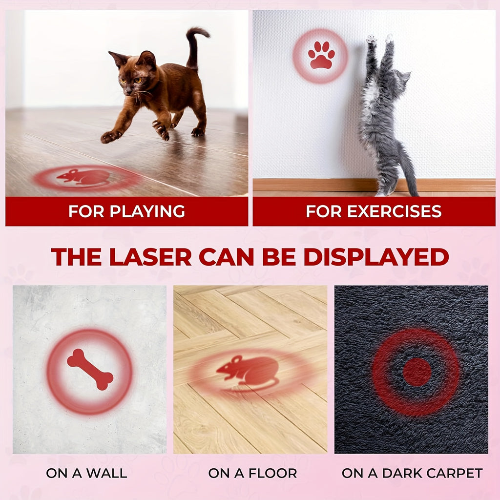 7-in-1 USB Rechargeable Cat Teaser Toy