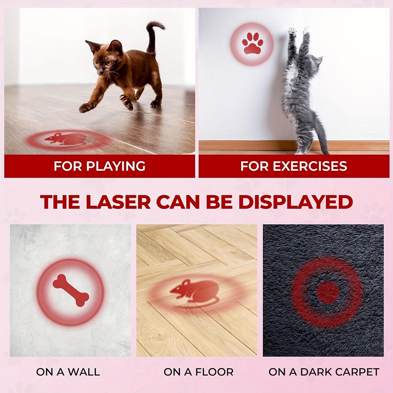 7-in-1 USB Rechargeable Cat Teaser Toy