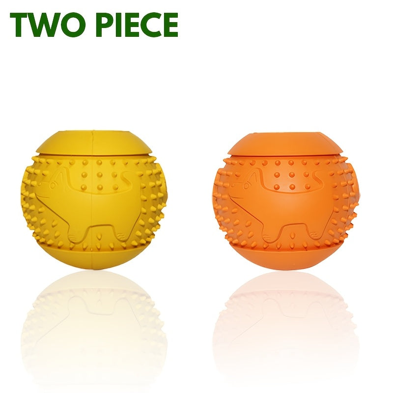 3-in-1 Dog Treat-Dispensing Puzzle Ball