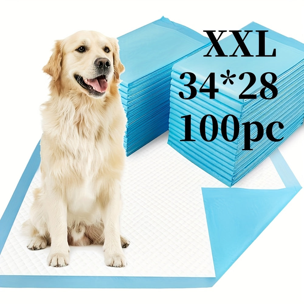 XXXL Disposable Dog Training Pads - 34x28 inch-100 PCS (Newly Upgraded)