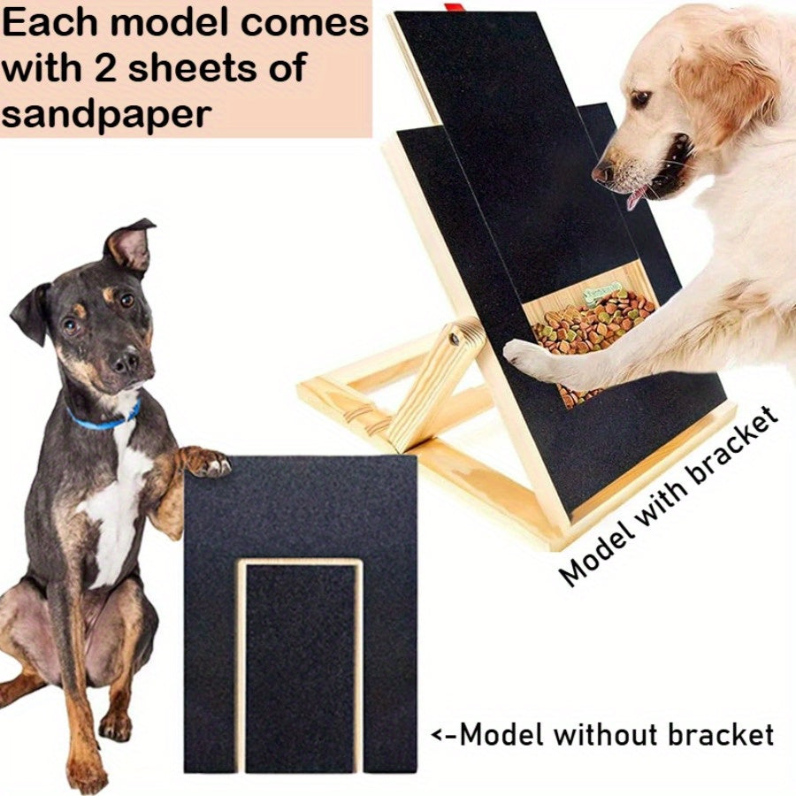 Adjustable Bamboo Dog Nail File Board - Model without bracket