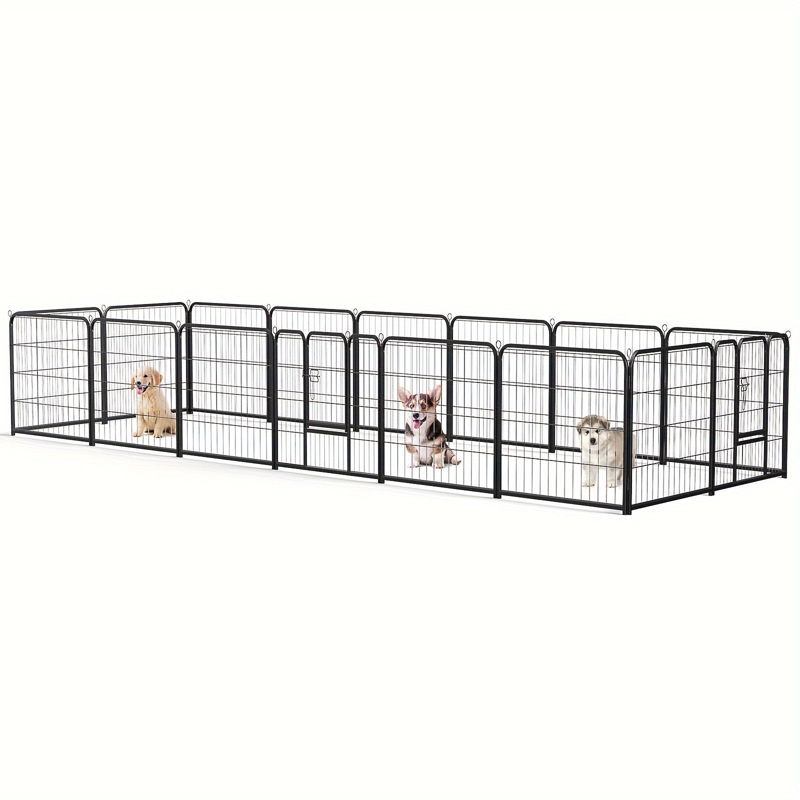 8/16-Panel Indoor & Outdoor Pet Playpen - 8pcs-32