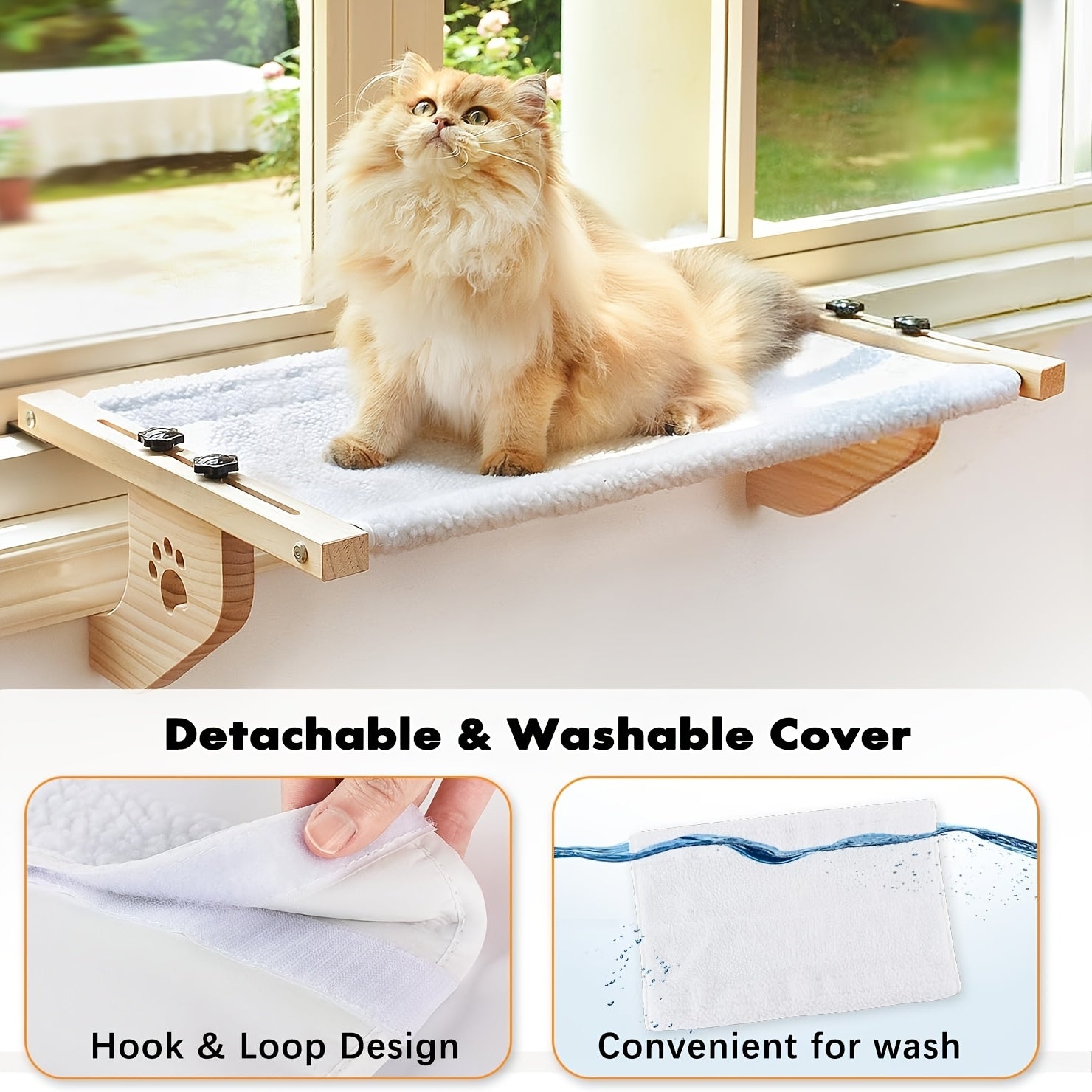 Adjustable Cat Window Perch