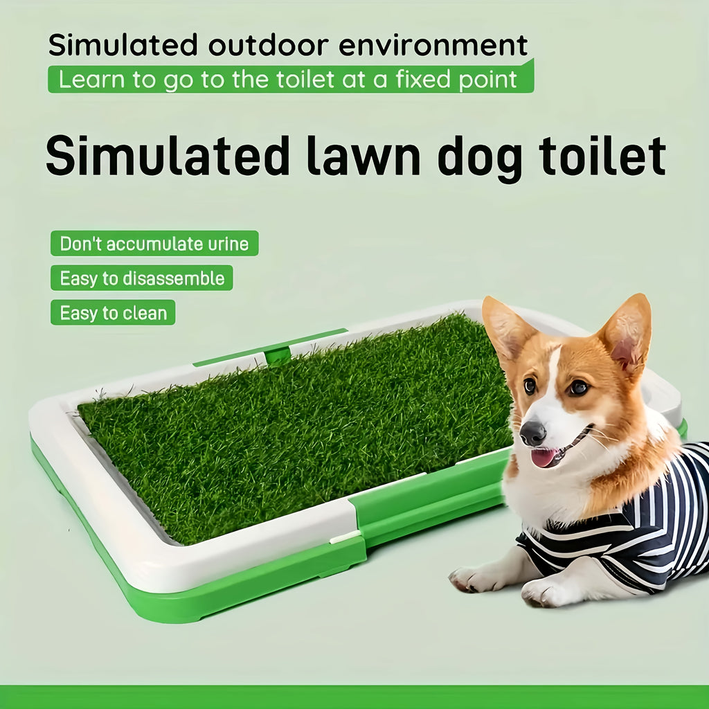 Artificial Grass Indoor Dog Potty Tray